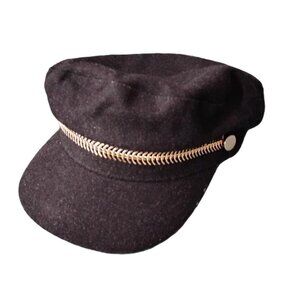 MNG FASHION BLACK FRANELA HAT